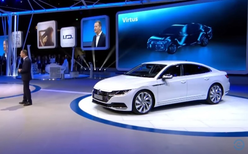 VW gringa deixa escapar: Virtus começa a ser feito em novembro no Brasil