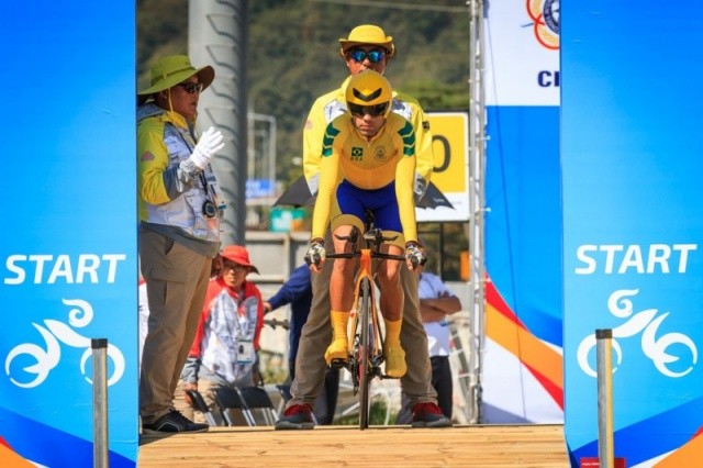 Sargento de MS ganha ouro na Coréia e bate recorde mundial de velocidade