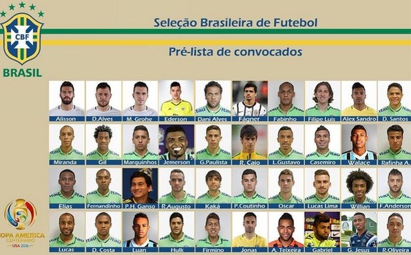 Sem Neymar e David Luiz, Dunga põe Ganso em pré-lista da Copa América