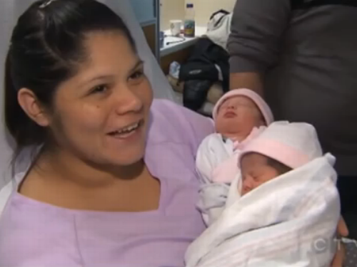 Gêmeas nascem em anos diferentes no Canadá