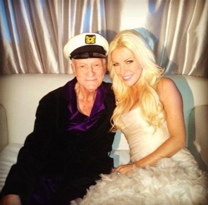 Fundador da Playboy casa pela terceira vez, aos 86 anos